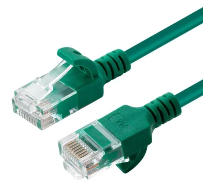 Immagine prodotto di Microconnect V-UTP6A0015G-SLIM, 0,15 m, Cat6a, U/UTP (UTP), RJ-45, RJ-45, Grün