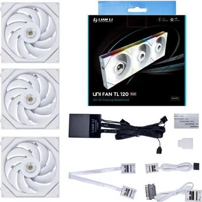 Image de Lian Li UNI FAN TL Boîtier d'ordinateur 12 cm Blanc