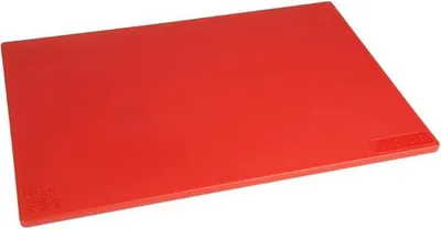 Produktbild von Hygiplas Antibakterielles Ldpe Schneidebrett Rot 450X300X10Mm
