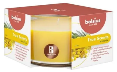 Image de Bougie parfumée Bolsius 50 80 Mimosa