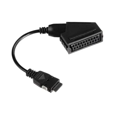 Zdjęcie produktu dla TechniSat 0000/3602, SCART (21-pin), Męska, Żeńska, Czarny, 80 mm, 41 mm
