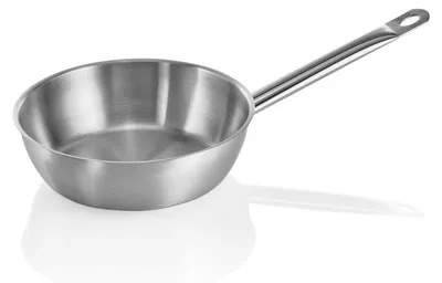 Obrázek produktu pro Pánev na smažení 21, Ø 20 cm, 1,25 litru, s nalévacím okrajem, nerezová ocel 18/10