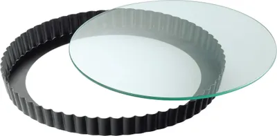 Produktbild von KAISER 2300622040 KAISER Inspiration Quicheform 28 cm mit Glas-Hebeboden