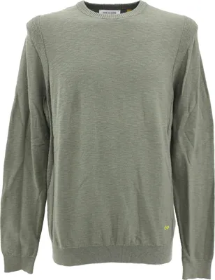 Produktbild von 33265 Lerros, New in Town,  Herren Crew Neck Rundhals Pullover Pulli, feiner Linksstrick, light khaki, M