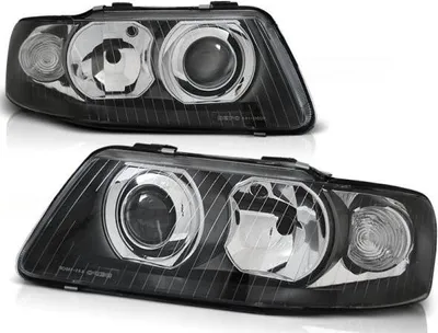 Produktbild von Design Scheinwerfer passend für Audi A3 (8L) Facelift 00-03 schwarz