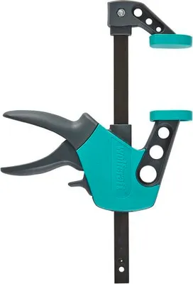 Produktbild von wolfcraft GmbH 1 EHZ Easy 75-300 - Einhandzwinge, Schraubzwinge, Kunststoff, Stahl
