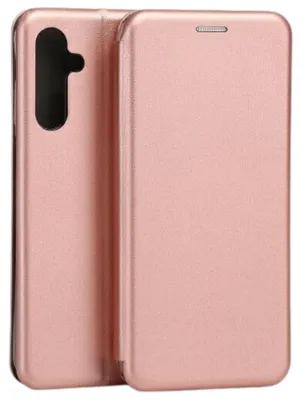Productafbeelding van Beline Book Magnetic telefoonhoesje voor Samsung A15 A156, roze-goud/roze goud