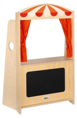Image de Educo Jeu d'imitation - Grand théâtre de marionnettes - jeu Montessori