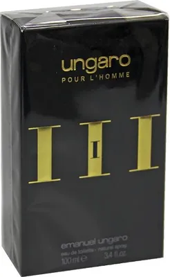 Obrázok produktu pre Emanuel Ungaro Pour L'Homme III Woda Toaletowa 100ml