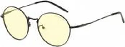 Obrázok produktu pre Gunnar Optiks ELLIPSE, Oválny, Klasika, Čierna, Nerezová oceľ, Jantár, 5,1 cm