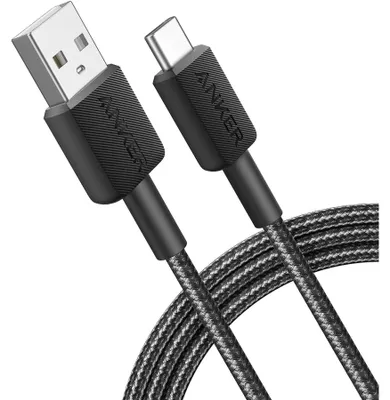Zdjęcie produktu dla Anker 322, 1,8 m, USB A, USB C, 0,48 Gbit/s, Czarny