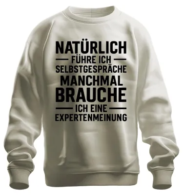 Productafbeelding van Natuurlijk, ik heb een grappig, sarcastisch uni sweatshirt met de tekst "Natuur" erop