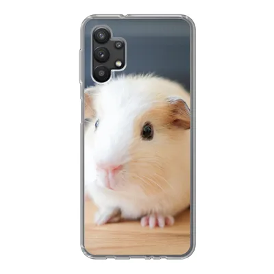 Produktbild von MuchoWow® Handyhülle Schutzhülle Hülle für Samsung Galaxy A32 5G Niedliches Baby-Meerschweinchen Silikon Softcase Handy Hülle - Softcase
