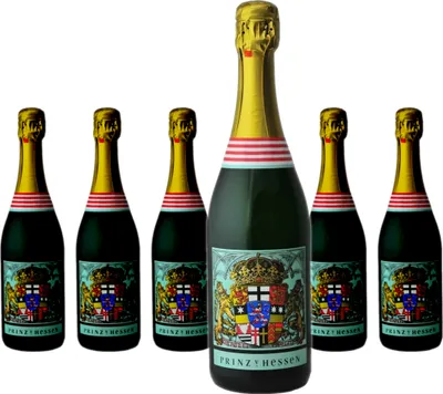 Produktbild von Prinz von Hessen Riesling Guts. Trocken (1x0,75L Flasche)