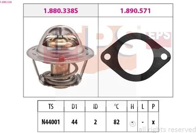 Produktbild von EPS Thermostat Kühlmittel 82°C