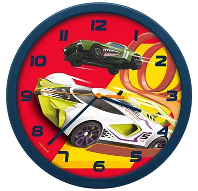 Produktbild von Wanduhr 25 cm – Hot Wheels