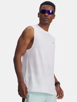 Produktbild von Under Armour UA Velociti Tanktop für Herren – Weiß 3XL