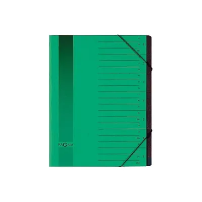 Produktbild von Pagna 24081-03, Schwarz, Grün, Porträt, A4, 245 mm, 320 mm