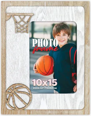 Produktbild von ZEP Holzbilderrahmen Jordan, 10x15 cm, Basketball