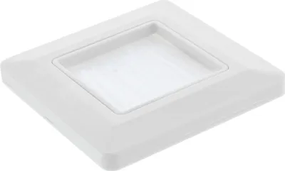 Produktbild von InLine® Rahmen mit Bürstendurchlass, für TV, weiß RAL9010