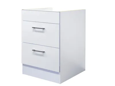Produktbild von Kochstellenauszugsschrank - 60 cm breit - Weiß – Nawa