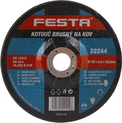 Immagine prodotto di Mola FESTA per metallo 150x6.4x22.2mm