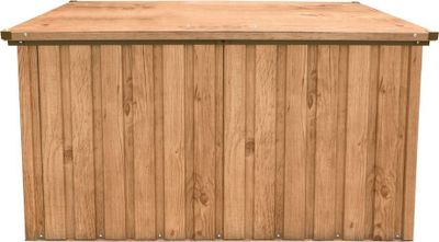 Duramax zahradní box kovový box na nářadí 135x70 Imitace dřeva dub; 7447