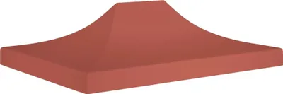 Produktbild von Partyzelt-Dach 4x3 m Terrakotta-Rot 270 g/m²