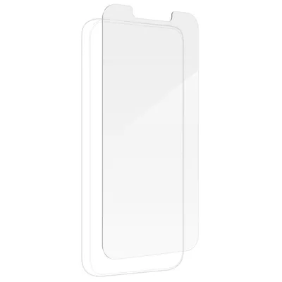 Two clear screen protectors are shown stacked on top of each other against a white background.
