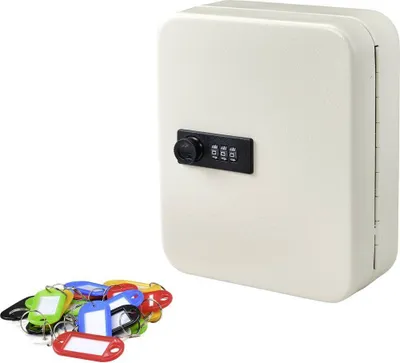 Immagine prodotto di Cassetta portachiavi Sygonix SY-4737738 Numero di ganci 20 Bianco (SY-4737738)