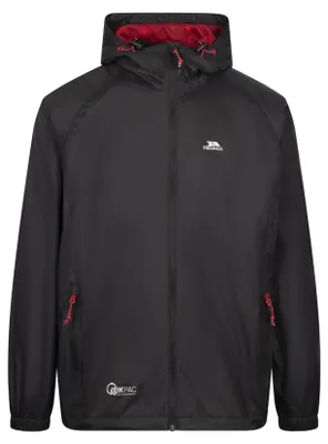 Produktbild von Trespass Qikpac X - Uni Packaway Jkt Schwarz/Rot