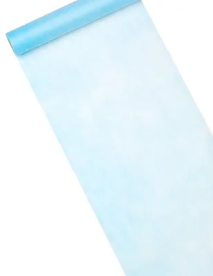 Produktbild von Tischläufer Deko-Vlies hellblau 0,3 x 10 m für Festlichkeiten, Tischdekoration