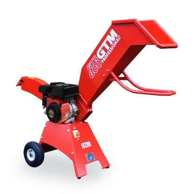 Produktbild von Häcksler GTS600M mit Mitsubishi GB18 Benzinmotor 6 PS / 4,4 kW für Aststärken bis 5cm