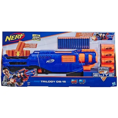 Produktbild von Nerf Spielzeugpistolen N-Strike Elite Trilogy DS-15