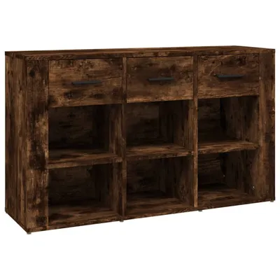 Produktbild von "WINTER SALE"Sideboard - elegante Design - Mehrzweckschrank - Räuchereiche 100x30x59,5 cm Holzwerkstoff - Kommoden NEU5325244