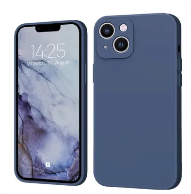 Produktbild von Hülle für iPhone 13 Case Cover Bumper Silikon Softgrip Schutzhülle Farbe: Lavendelblau