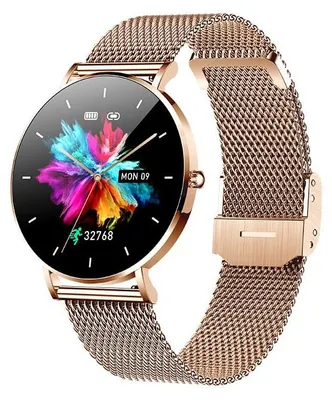Produktbild von MEIION notkraft UltraDünn Voll-Touchscreen SmartWatch Damen Intelligente Damenuhr mit HD-Touchscreen, Telefonfunktion, Fitness-Tracking und Schlafanalyse