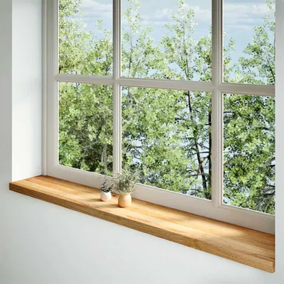 Produktbild von vidaXL Fensterbänke 2 Stk. Hellbraun 160x25x2 cm Massivholz Eiche