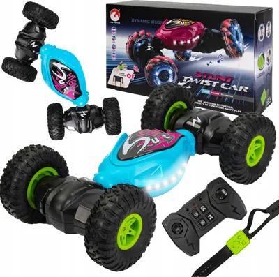 Zdjęcie produktu dla Auto Twister Zdalnie Sterowany Dla Dzieci Na Pilot + Gestem Dłoni Napęd 4X4