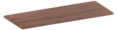 Image de Plateau de bureau bords arrondis 180x75cm, noyer