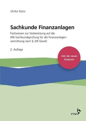 Produktbild von Sachkunde Finanzanlagen
