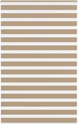 Produktbild von Doppelrollo Sandbraun 150x200 cm Stoffbreite 145,9 cm Polyester