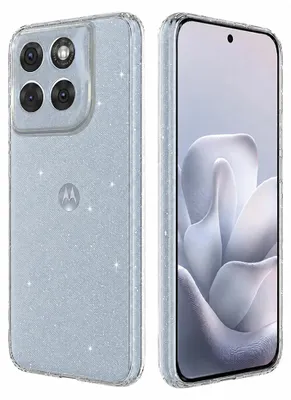 Obrázek produktu pro Techsuit - SparkleSkin Series obal pro Motorola Edge 70 Fusion - transparentní