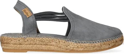 Image de Espadrilles Toni Pons Nuria pour femme, gris, taille 43