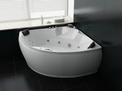 Produktbild von PureHaven Whirlpool 150x150 cm elegantes Design Heizung Lichttherapie Soundsystem Reinigungsprogramm Bluetooth-Soundsystem