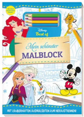 Produktbild von Disney Best of: Mein schönster Malblock