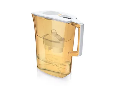 Produktbild von Laica J51AA, Pitcher-Wasserfilter, 3 l, Orange, Transparent
