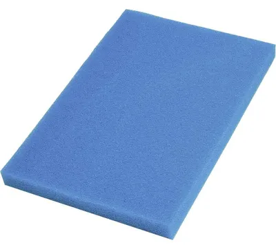 Produktbild von Filterschwamm, blau, für Filtersysteme in Teichen, 45 x 31,5 x 3,8 cm
