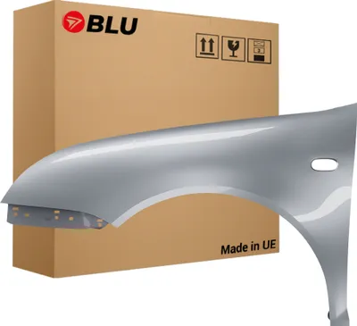 Immagine prodotto di BLU Parafango compatibile con VW Volkswagen Bora 1J1 1J6 LA7W Sinistra Silber ReflexSilber | 1998-2005 | Anteriore | Verniciato | Pronto per il montaggio | Acciaio