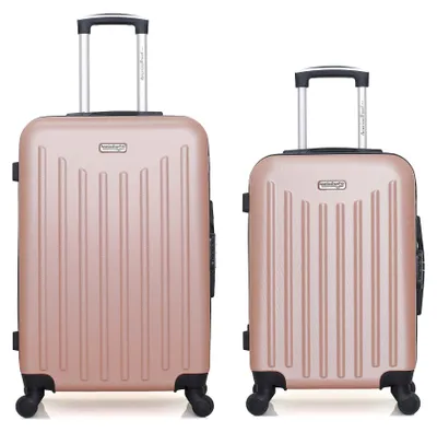 Image de AMERICAN TRAVEL - Lot de 2 - Valise weekend et valise cabine BROOKLYN
